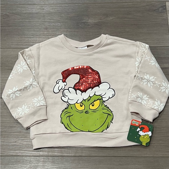 The Grinch Toddler Girls Tulle Skirt Set, NWT - Picture 2 of 5